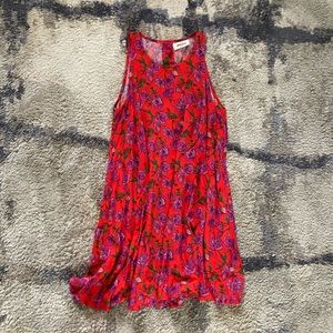 Rose Print Swing Dress 🥀